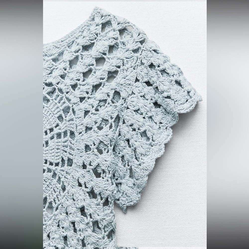 Zara crochet knit top - Picture 11 of 13